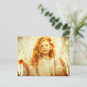 Angelic Wonder Postkarte (Stehend Vorderseite)
