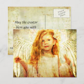Angelic Wonder Postkarte (Vorne/Hinten)