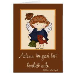 Angelica Autumn Engel Autumn Quote Card d1
