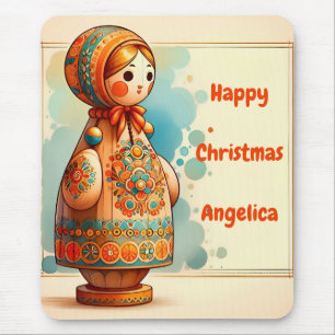 ANGELICA ~ Frohes Weihnachten ~ Niedlich! ~ Mousep Mousepad