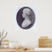 Angelica Kauffman, graviert von J.F Bause Poster (Küche)