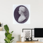 Angelica Kauffman, graviert von J.F Bause Poster (Heimbüro)