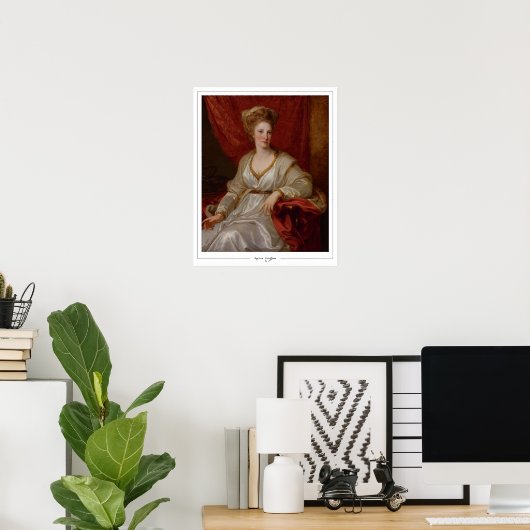 Angelica Kauffman Zedign Art Poster #161 (Heimbüro)