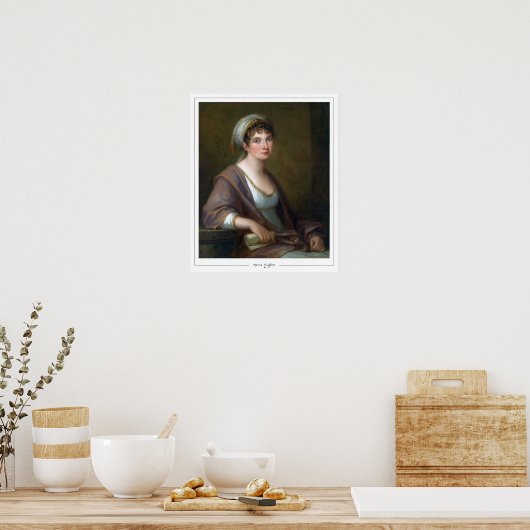 Angelica Kauffman Zedign Art Poster #60 (Küche)