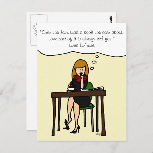 Angelica Postkarte (Vorne/Hinten)