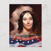 Angelica Van Buren, First Lady der USA Postkarte (Vorderseite)