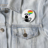 Angelicon. Regenbogengedanken: Button (Beispiel)