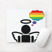 Angelicon. Regenbogengedanken. Mousepad (Mit Mouse)