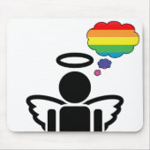 Angelicon. Regenbogengedanken. Mousepad (Vorne)