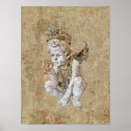 Angelik 16x12 / LEINWAND & GRÖSSE OPTIONEN - Poster