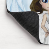 Angelika-Engel träumt Mousepad (Ecke)