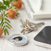 Angelika-Engel träumt Schlüsselanhänger (Seite)