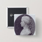 Angelika Kauffman, graviert durch J.F Bause Button (Vorne & Hinten)