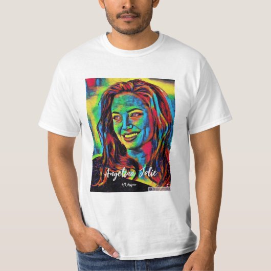 Angelina Jolie t Shirt (Bearbeiten) (Vorderseite)
