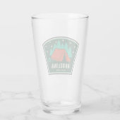 Angelina National Forest Camping Glas (Rückseite)