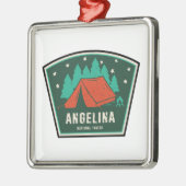 Angelina National Forest Camping Ornament Aus Metall (Links)