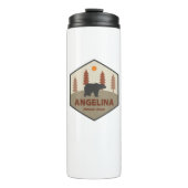 Angelina National Forest Texas Bear Thermosbecher (Vorderseite)