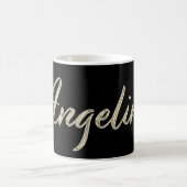 Angelina white gold Handwriting Tasse Kaffeetasse (Mittel)