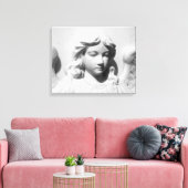 AngelInMourning fallnangeltears Large 2 Leinwanddruck (Insitu (Wohnzimmer))