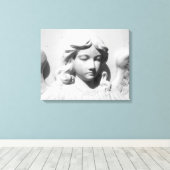 AngelInMourning fallnangeltears Large 2 Leinwanddruck (Insitu (Holzboden))