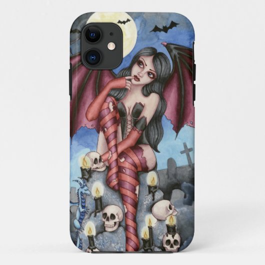 Angelique - Vampir feenhafter iPhone 5 Fall Case-Mate iPhone Hülle (Rückseite)