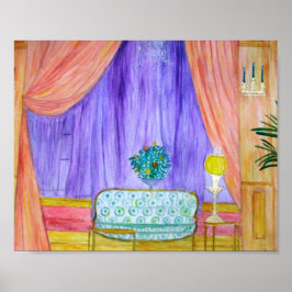 Angelique's Room 8 x 10 Card Stock Print Poster