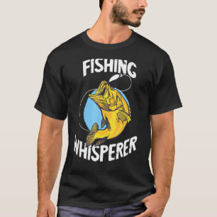 Angelischer Bass-Angler Fly-Fishing Frischwasser T-Shirt