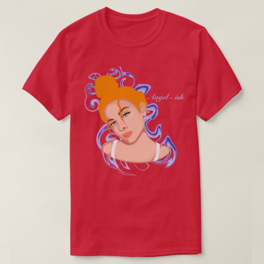 Angelish T-Shirt (Design vorne)