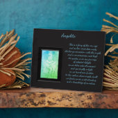 Angelite Crystal Fairy Fotoplatte (Seite)