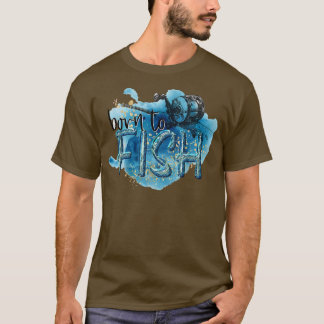 Angeljung Funny Geboren zu Bass Fish Fish Fisherma T-Shirt