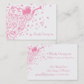 Angelkarte Visitenkarte (Vorne/Hinten)