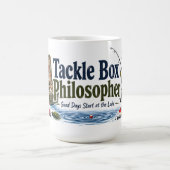 Angelköder-Philosoph Fischer-Vater-Tasse Kaffeetasse (Mittel)