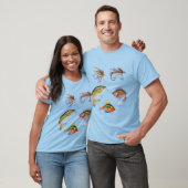 Angelköder T-Shirt (Unisex)