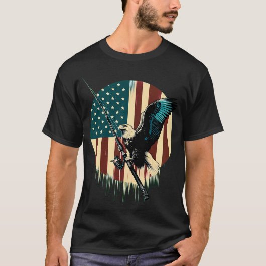 Angelköder-Tattoo T-Shirt (Vorderseite)