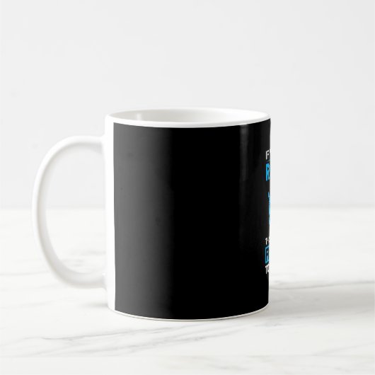 Angelkunst, die du zu Nah fischen willst Kaffeetasse (Links)