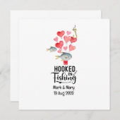 Angelliebhaber Hochzeit Wasserfarbe Einladung (Vorne/Hinten)