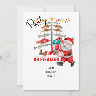 Angelliebhaber Weihnachten mit dem Weihnachtsmann Einladung