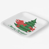 Angelliebhaber Weihnachtsfeiertag mit dem Weihnach Pappteller (Gewinkelt)