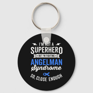 Angelman-Syndrom Krieger Überlebender Bewusstseins Schlüsselanhänger