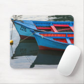Angelmo Hafen, Fischerboote. Mousepad (Mit Mouse)