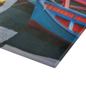 Angelmo Hafen, Fischerboote. Schneidebrett (Ecke)