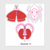 AngelMoth Aufkleber (Blatt)