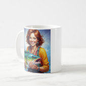 Angelmutter Kaffeetasse (Vorderseite Links)