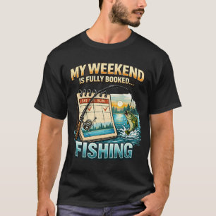 Angeln 67 Six Seven Meme Lustiger Angler Design T-Shirt