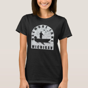 Angeln am Belmore Lake Michigan T-Shirt
