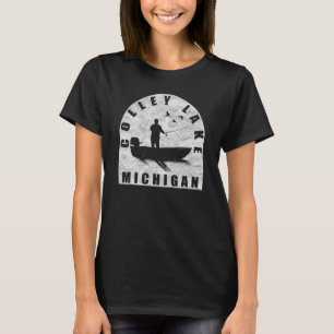 Angeln am Colley Lake Michigan T-Shirt