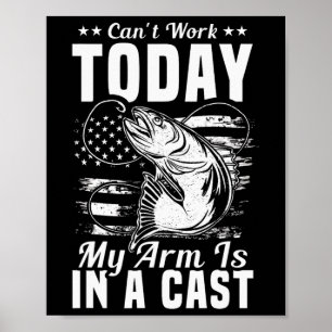 Angeln Angelsport Angler Fischerei Sport Poster