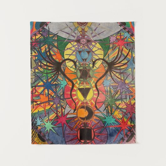 ANGELN AUF DER SEITE WANDTEPPICH (Vorderseite)