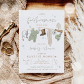 Angeln begeistert Baby-Dusche Einladung