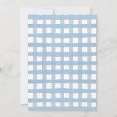 Angeln begeistert Baby-Dusche Einladung (Rückseite)